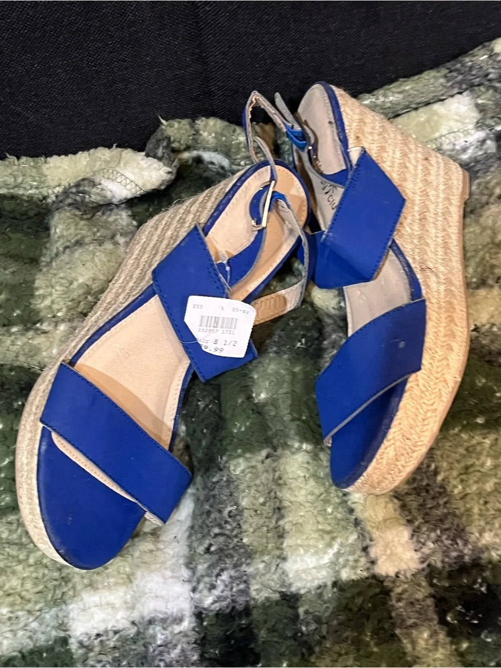 Blue Women’s Strappy Sandals by